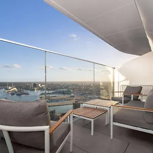 Danmarks Hojeste Penthouse Lejlighed I Lighthouse - 42 Sal Århus